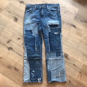 NWOT Ralph Lauren patch jeans size 27